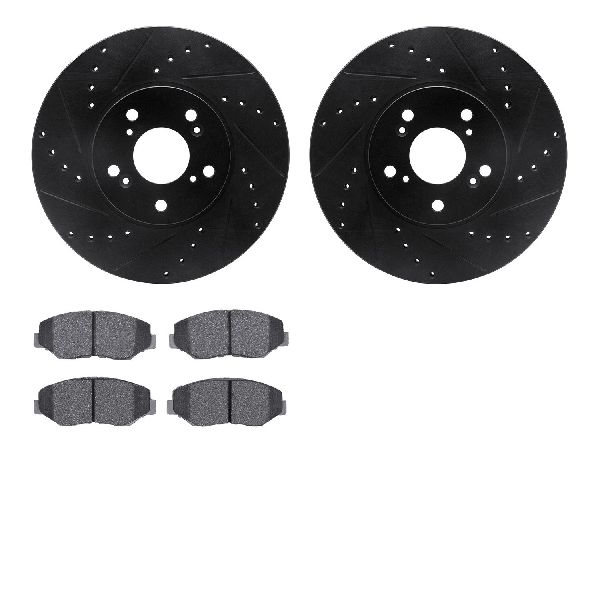 2003-2008 Honda Pilot Disc Brake Kit - Front (Dynamic Friction)