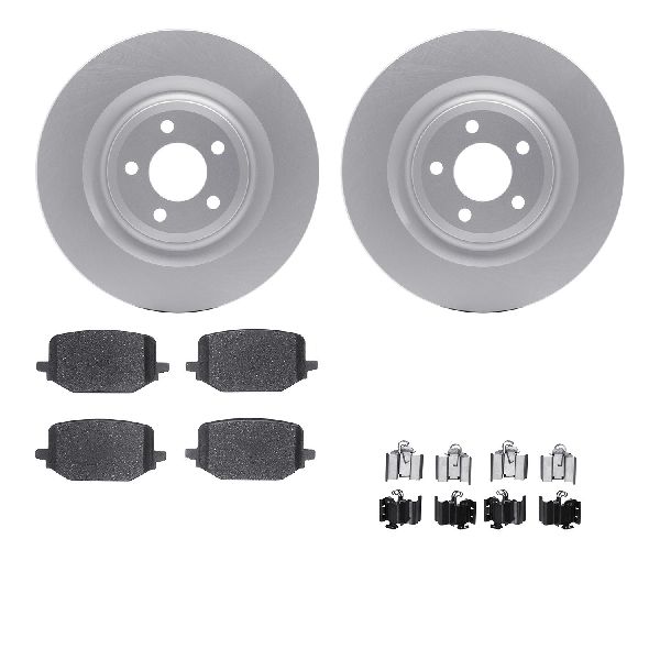 2020-2024 Ford Police Interceptor Utility Disc Brake Kit - Rear (Dynamic Friction)