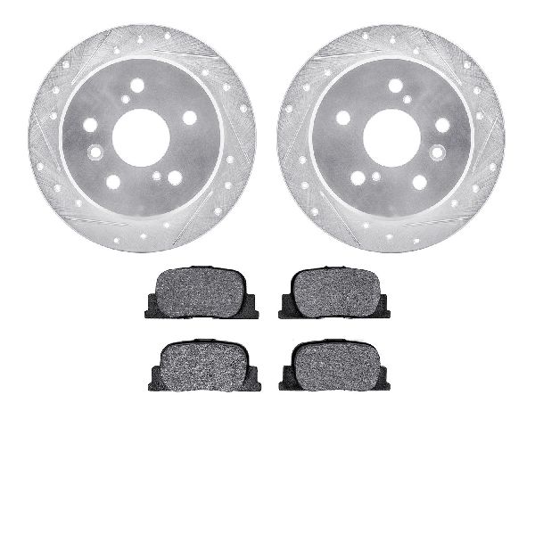 2000-2001 Lexus ES300 Disc Brake Kit - Rear (Dynamic Friction)