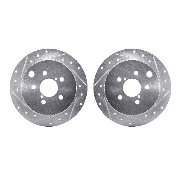 2012-2023 Subaru Impreza Disc Brake Rotor Set - Rear (Dynamic Friction)