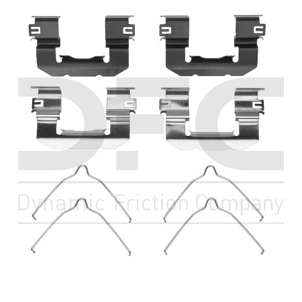 2017-2020 Kia Cadenza Disc Brake Hardware Kit - Front (Dynamic Friction)
