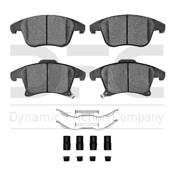 2013-2020 Lincoln MKZ Disc Brake Pad Set - Front (Dynamic Friction)