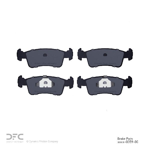 1986-1994 Suzuki Samurai Disc Brake Pad Set - Front (Dynamic Friction)