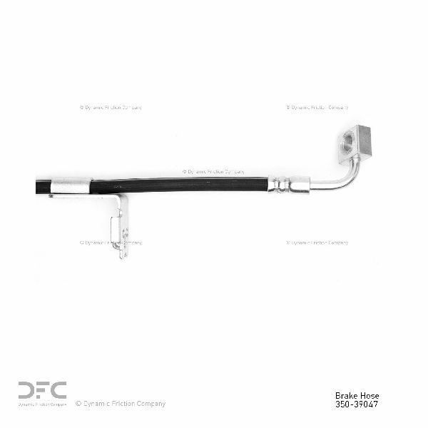 2001-2006 Dodge Stratus Brake Hydraulic Hose - Rear Right (Dynamic Friction)