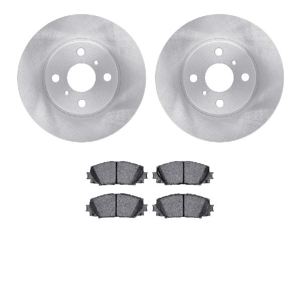 2012-2019 Toyota Prius C Disc Brake Kit - Front (Dynamic Friction)