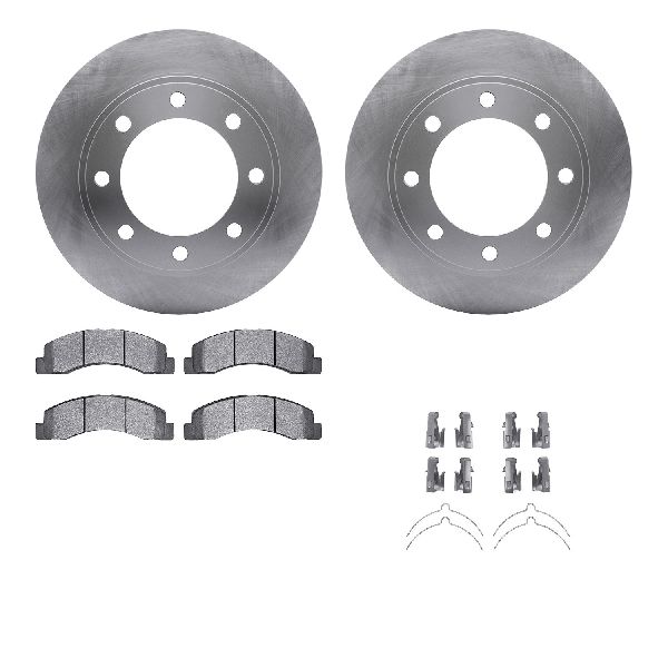 1999 Ford F-350 Super Duty Disc Brake Kit - Front (Dynamic Friction)