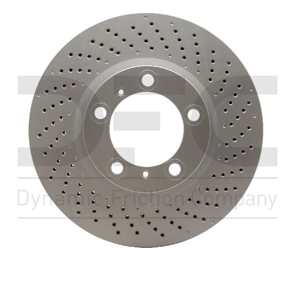2013-2016 Porsche Boxster Disc Brake Rotor - Front Right (Dynamic Friction)