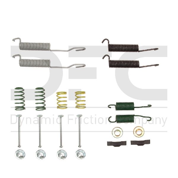 1996-2002 Chevrolet Express 2500 Drum Brake Hardware Kit - Rear (Dynamic Friction)