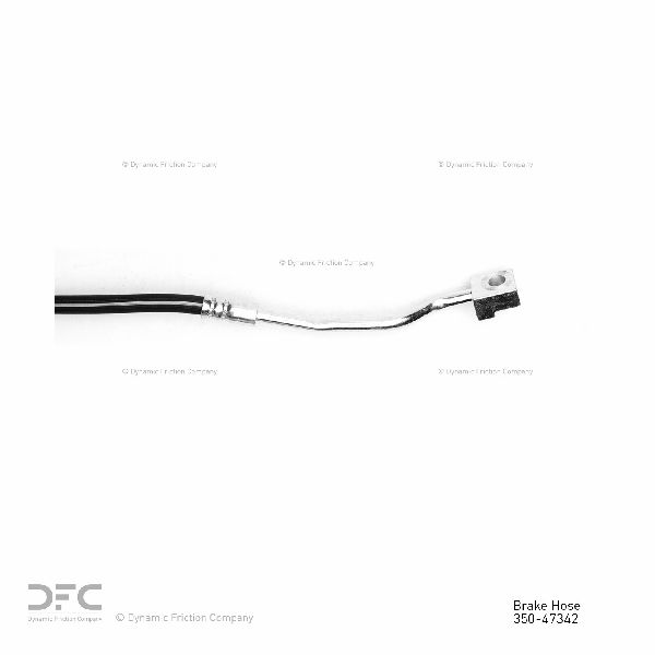 1997-1999 GMC P3500 Brake Hydraulic Hose - Front Left (Dynamic Friction)