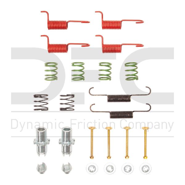 2005-2009 Hyundai Tucson Parking Brake Hardware Kit - Rear (Dynamic Friction)