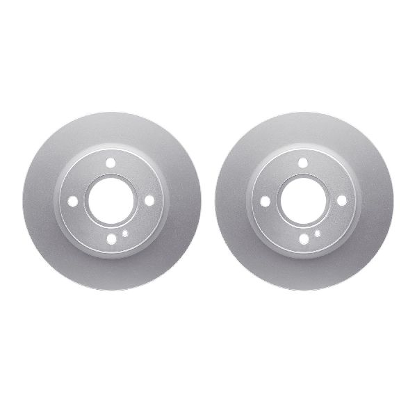 2011-2019 Ford Fiesta Disc Brake Rotor Set - Front (Dynamic Friction)