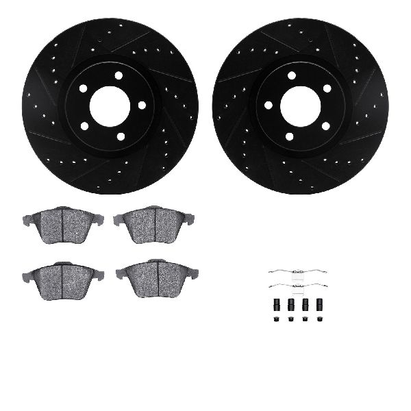 2007-2013 Mazda 3 Disc Brake Kit - Front (Dynamic Friction)