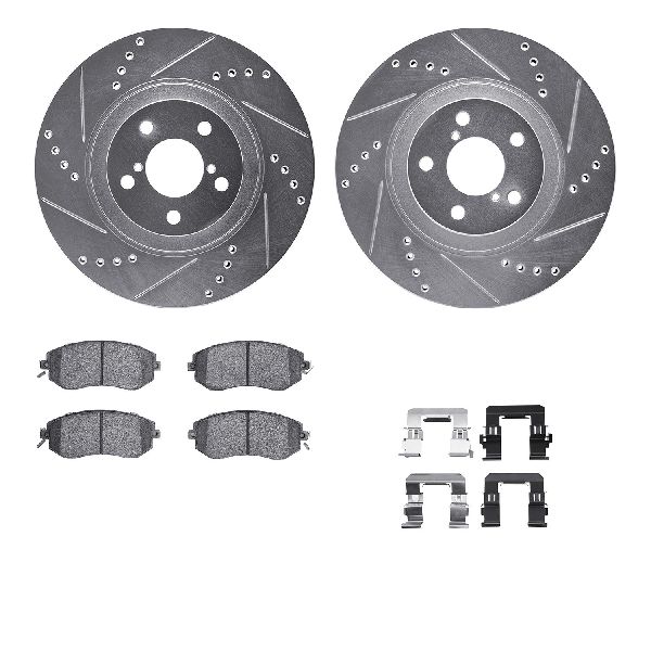 2013-2014 Subaru Legacy Disc Brake Kit - Front (Dynamic Friction)