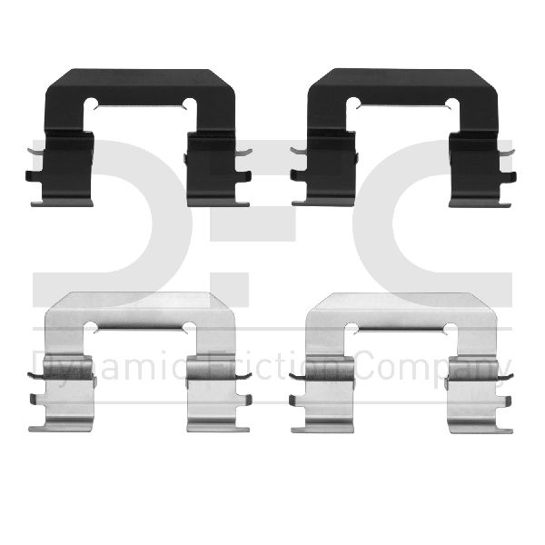 2012-2015 Hyundai Veloster Disc Brake Hardware Kit - Front (Dynamic Friction)