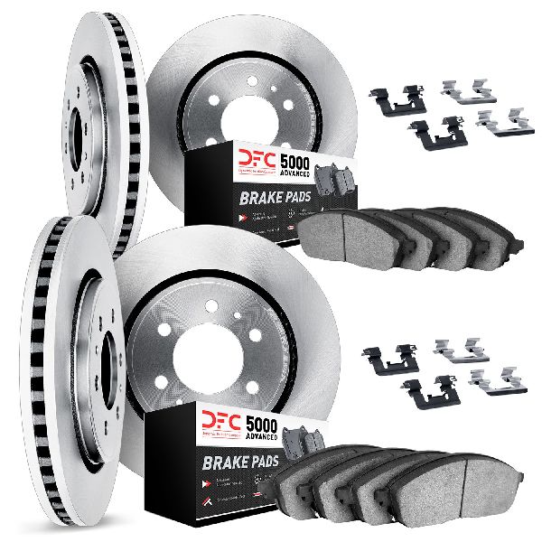 2004-2009 Cadillac SRX Disc Brake Kit - Front and Rear (Dynamic Friction)