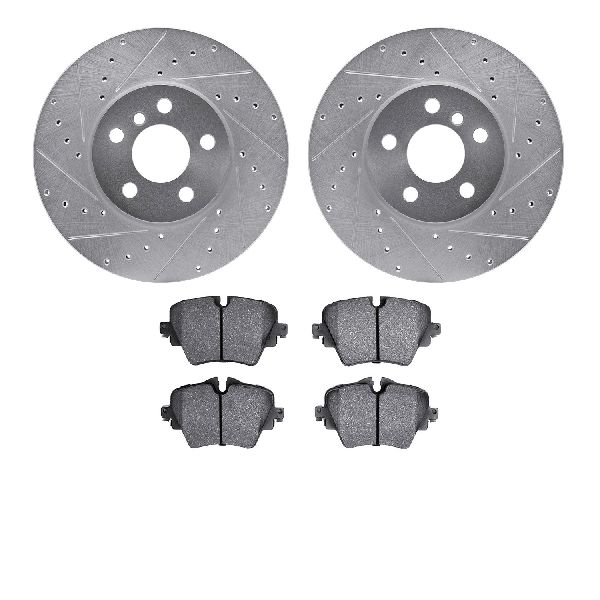 2020-2022 Mini Cooper Clubman Disc Brake Kit - Front (Dynamic Friction)