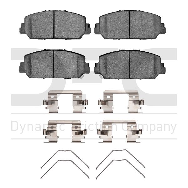 2013-2018 Acura RDX Disc Brake Pad Set - Front (Dynamic Friction)