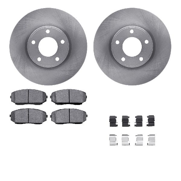 2007-2008 Lincoln MKX Disc Brake Kit - Front (Dynamic Friction)