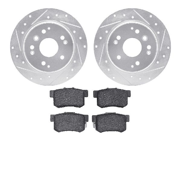 2003-2011 Honda Element Disc Brake Kit - Rear (Dynamic Friction)