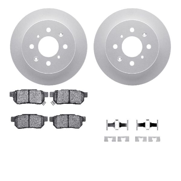 1990-2001 Acura Integra Disc Brake Kit - Rear (Dynamic Friction)