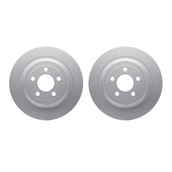 2015-2023 Ford Mustang Disc Brake Rotor Set - Rear (Dynamic Friction)