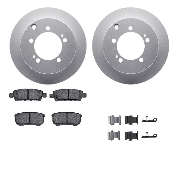2005-2006 Mitsubishi Outlander Disc Brake Kit - Rear (Dynamic Friction)