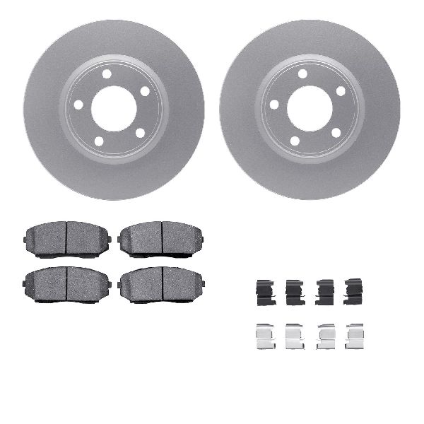 2007-2008 Lincoln MKX Disc Brake Kit - Front (Dynamic Friction)