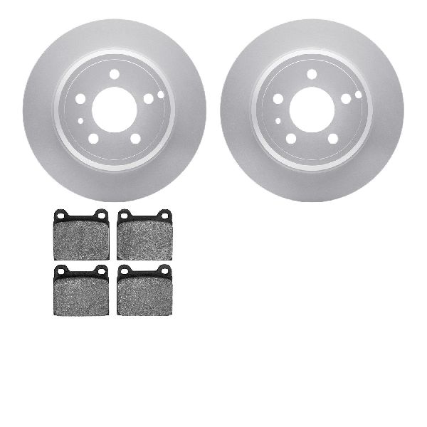 1998-2000 Volvo V70 Disc Brake Kit - Rear (Dynamic Friction)