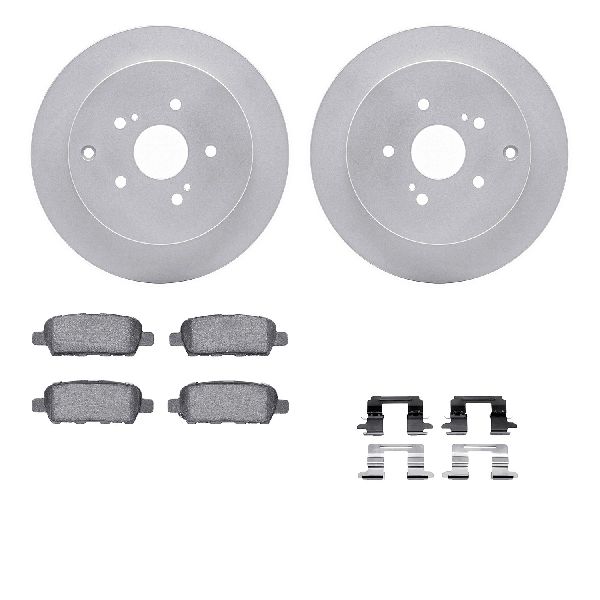 2009-2017 Suzuki Grand Vitara Disc Brake Kit - Rear (Dynamic Friction)