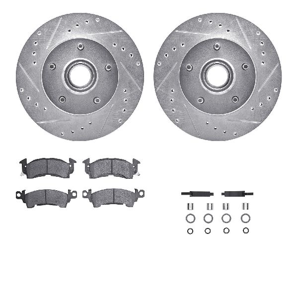 1979-1986 Buick LeSabre Disc Brake Kit - Front (Dynamic Friction)