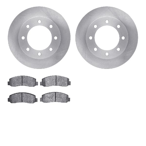 2005-2011 Ford F-350 Super Duty Disc Brake Kit - Front (Dynamic Friction)