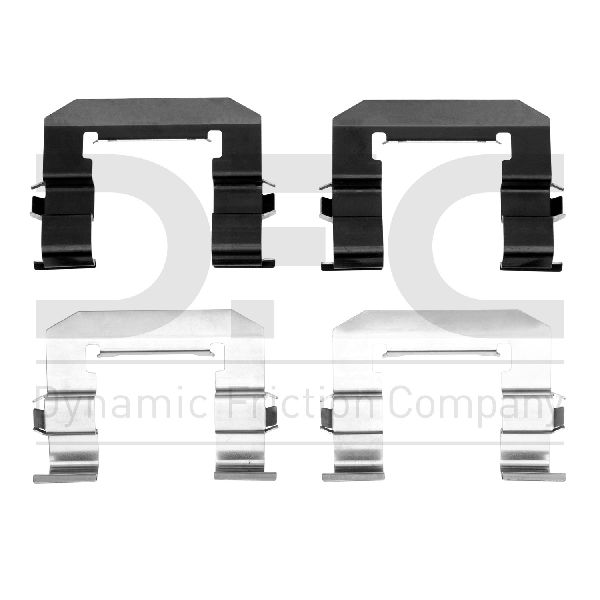 2007-2009 Chevrolet Equinox Disc Brake Hardware Kit - Front (Dynamic Friction)