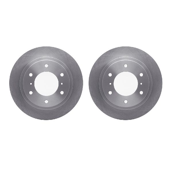 2000-2006 Mitsubishi Montero Disc Brake Rotor Set - Rear (Dynamic Friction)