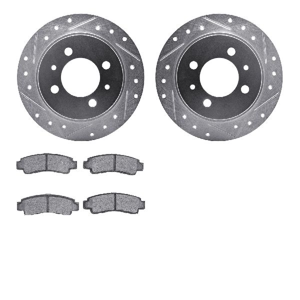 1991-1994 Nissan Sentra Disc Brake Kit - Rear (Dynamic Friction)