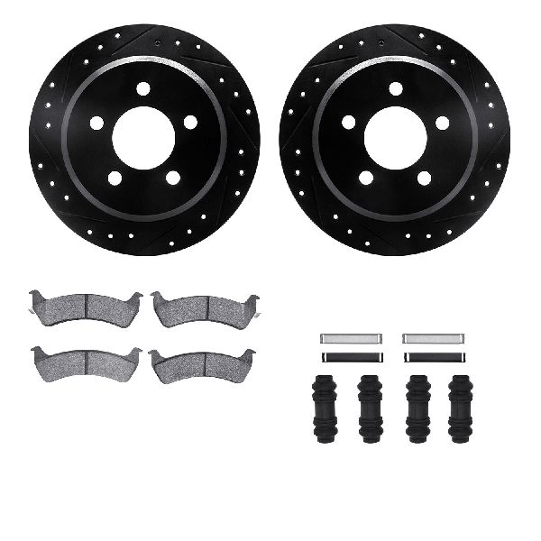 1993 Jeep Grand Wagoneer Disc Brake Kit - Rear (Dynamic Friction)