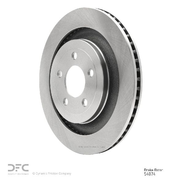 2015-2023 Ford Mustang Disc Brake Rotor - Rear (Dynamic Friction)