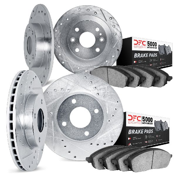 1999-2000 INFINITI G20 Disc Brake Kit - Front and Rear (Dynamic Friction)