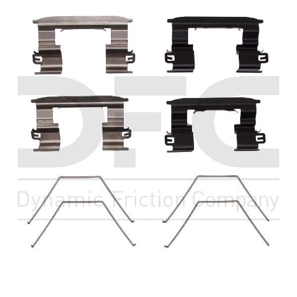 2019-2022 Hyundai Veloster N Disc Brake Hardware Kit - Front (Dynamic Friction)