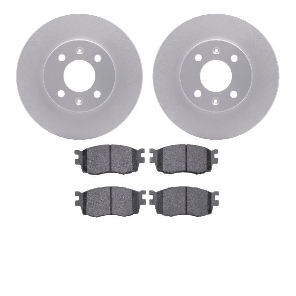 2006-2011 Hyundai Accent Disc Brake Kit - Front (Dynamic Friction)