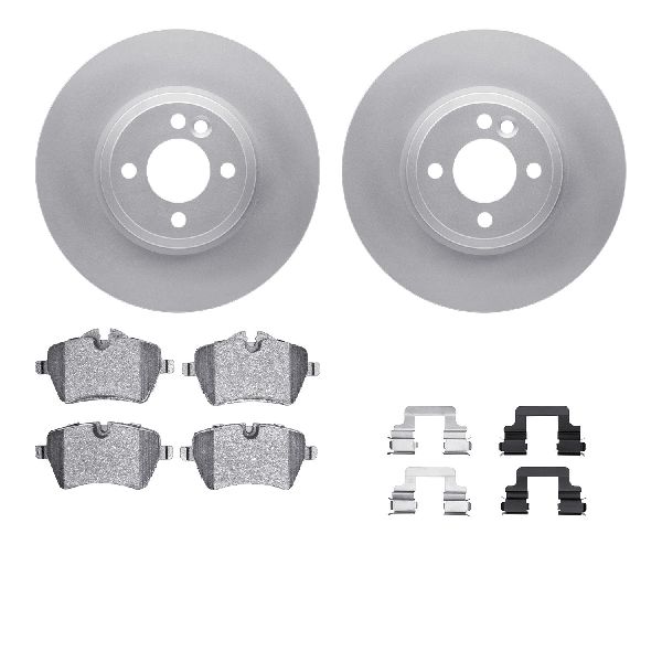 2002-2006 Mini Cooper Disc Brake Kit - Front (Dynamic Friction)