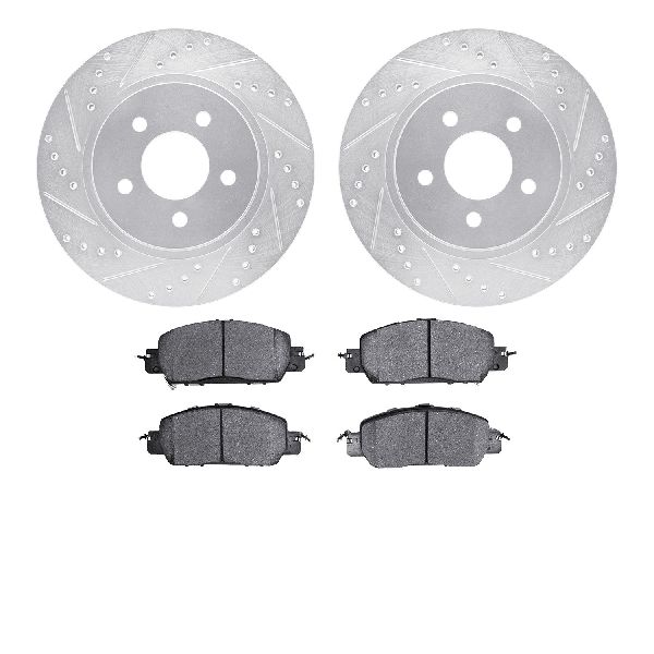2007-2014 Ford Mustang Disc Brake Kit - Rear (Dynamic Friction)