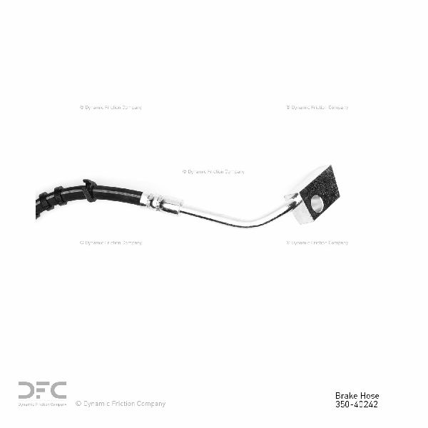 1995-1997 Dodge B3500 Brake Hydraulic Hose - Rear (Dynamic Friction)