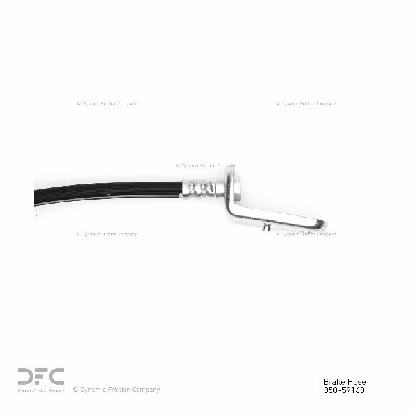 2006-2011 Honda Civic Brake Hydraulic Hose - Rear (Dynamic Friction)