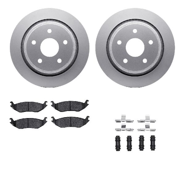 2004-2009 Dodge Durango Disc Brake Kit - Rear (Dynamic Friction)