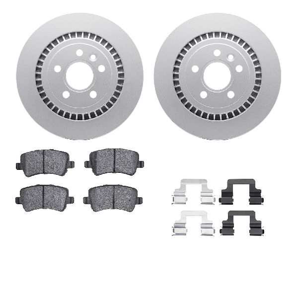 2016-2018 Volvo V60 Disc Brake Kit - Rear (Dynamic Friction)