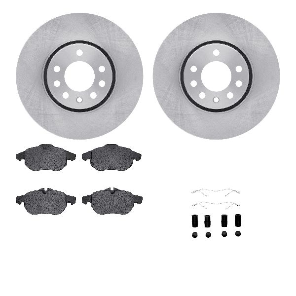 2006-2011 Saab 9-3 Disc Brake Kit - Front (Dynamic Friction)
