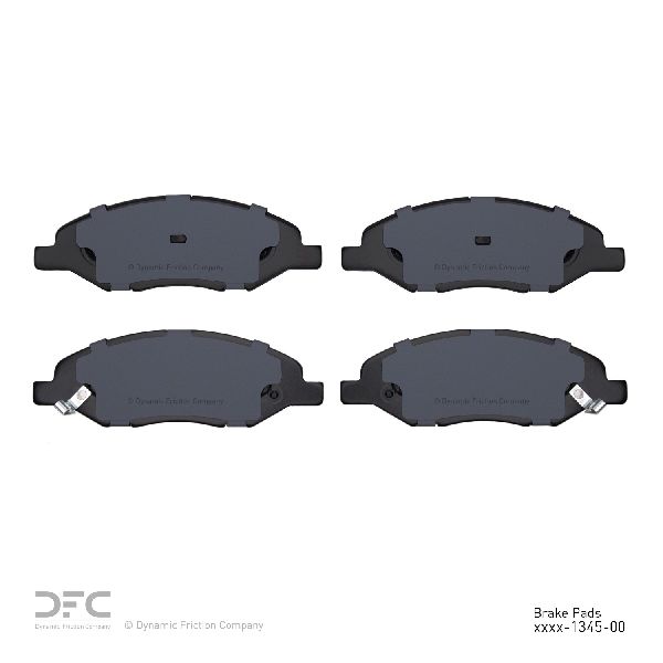 2007-2017 Nissan Tiida Disc Brake Pad Set - Front (Dynamic Friction)
