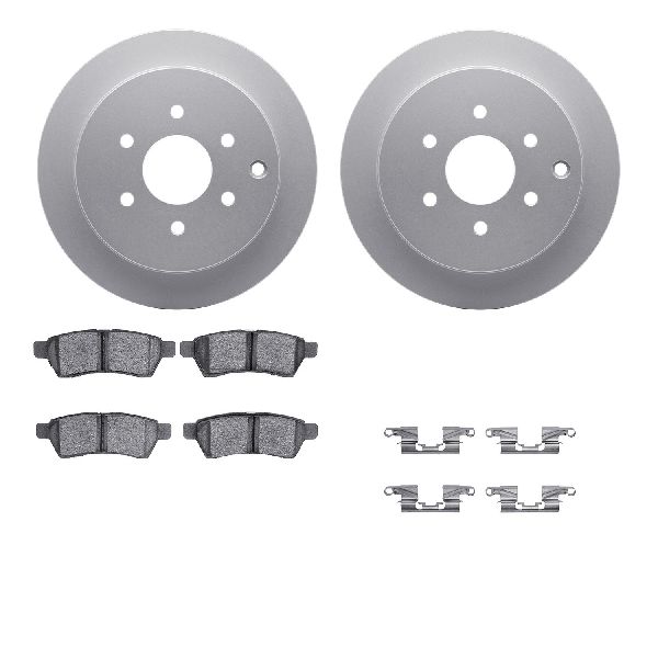2009-2012 Suzuki Equator Disc Brake Kit - Rear (Dynamic Friction)