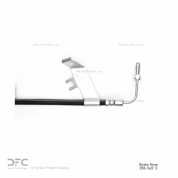 1995-2003 Ford Windstar Brake Hydraulic Hose - Rear Right (Dynamic Friction)