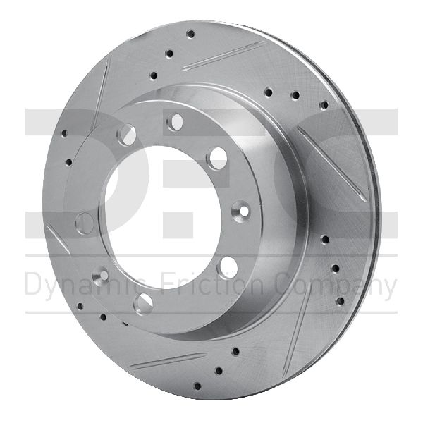 1979-1988 Porsche 924 Disc Brake Rotor - Rear Left (Dynamic Friction)